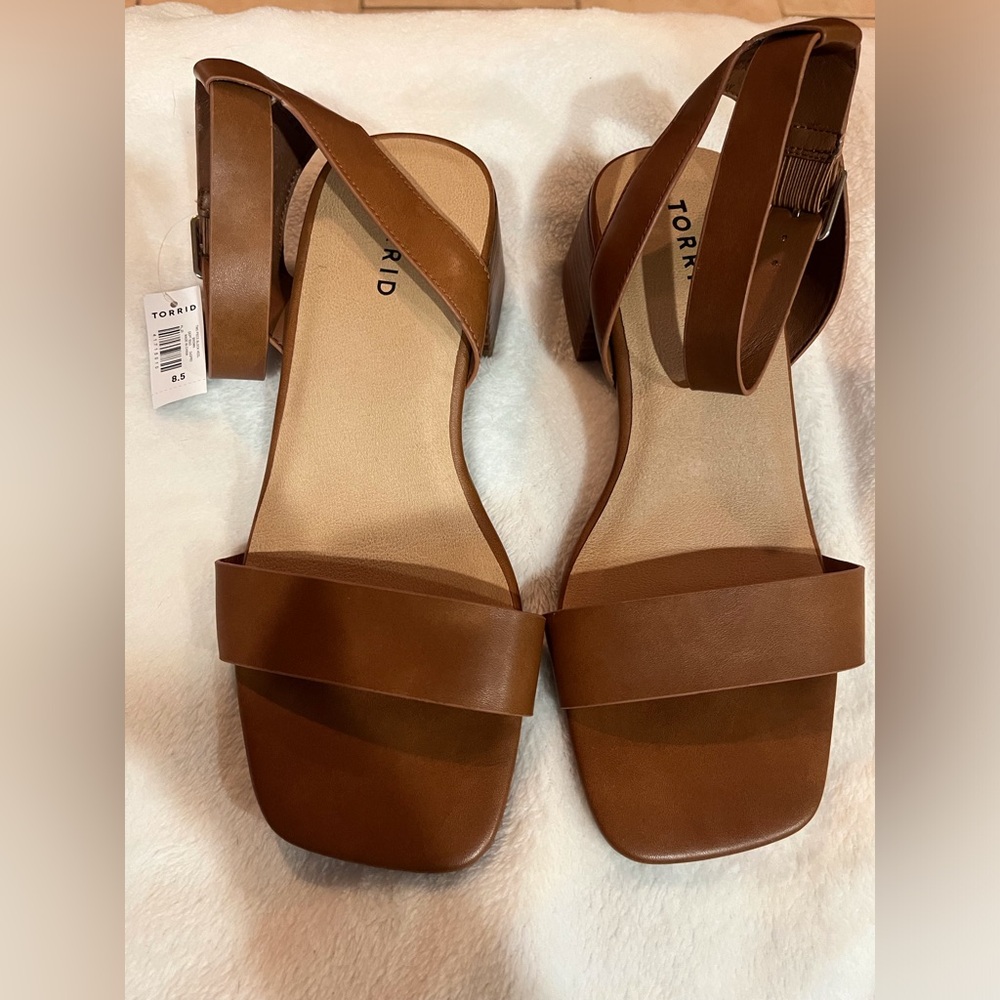 Brown, torrid sandals